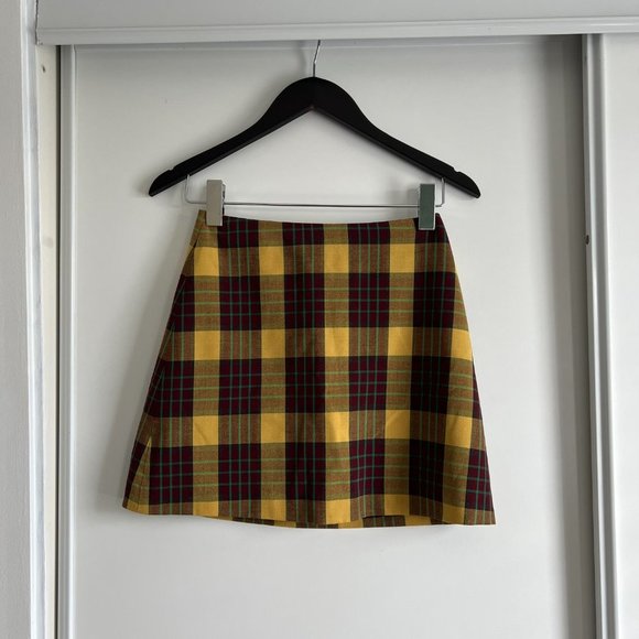 Wilfred Dresses & Skirts - Wilfred | Plaid Mini Skirt